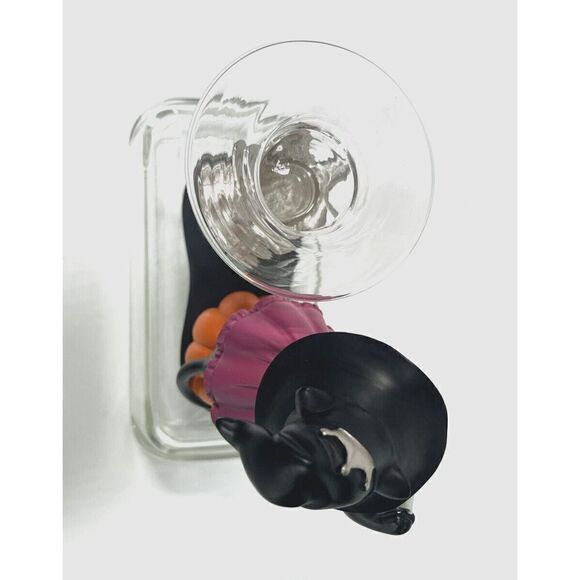 Yankee Candle Halloween Black Cat Bartender Witch Tea Light Holder *Sophia* - Picture 6 of 10